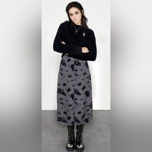 Disturbia Parasite Midi Skirt